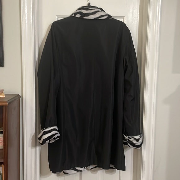 Free Spirit - reversible jacket - xl - black and zebra! - Picture 6 of 9